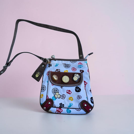 Kathy Van Zeeland Monogram multicolor crossbody bag