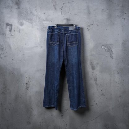 Y2k Mecca jeans dark blue denim pants