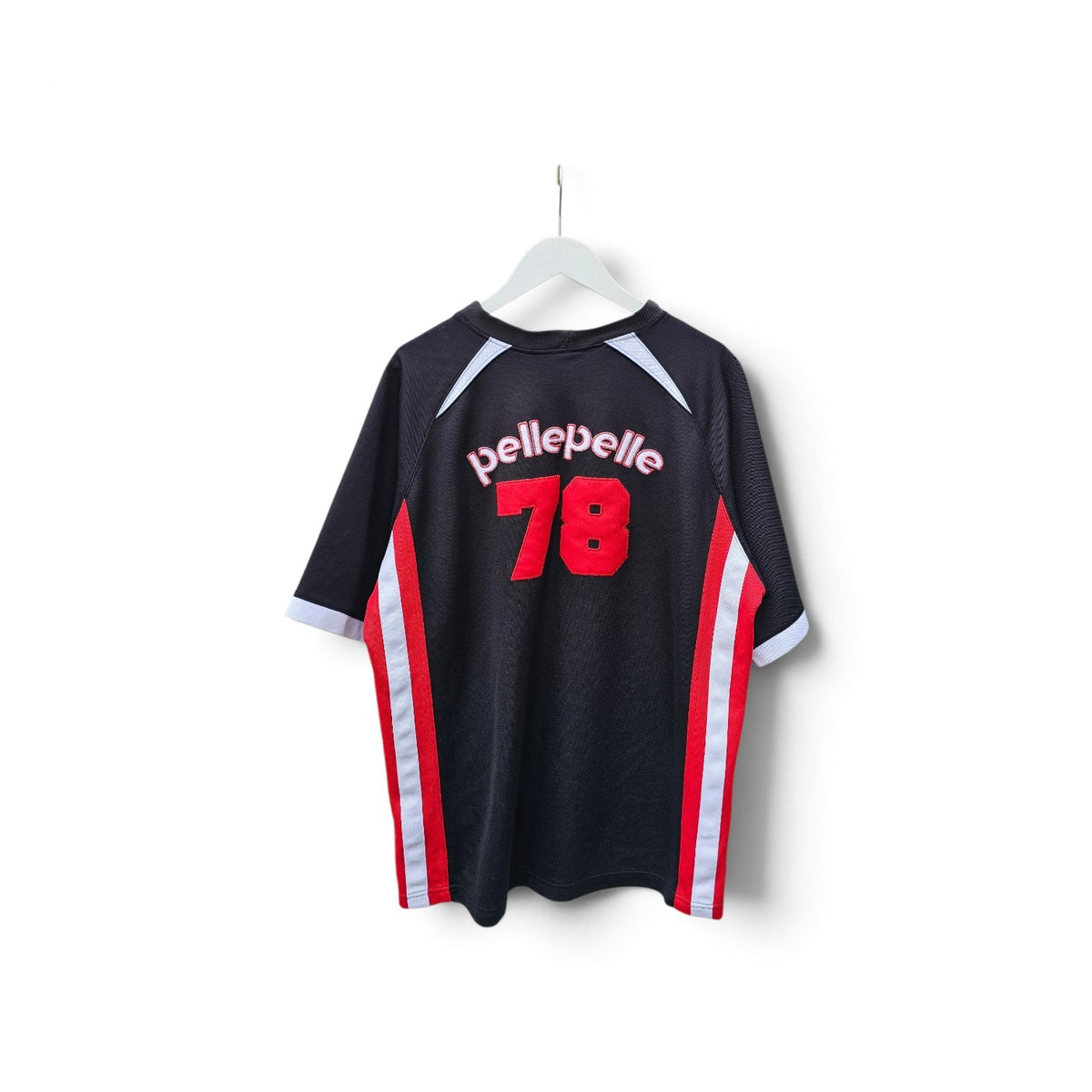 Y2k Pelle pelle tri color tshirt jersey