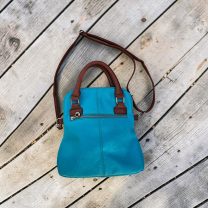 Y2k Bettyboop rhinestone studs aqua shoulder bag