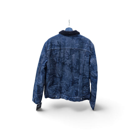 Levis x Justin Timberlake camouflage lined sherpa denim jacket