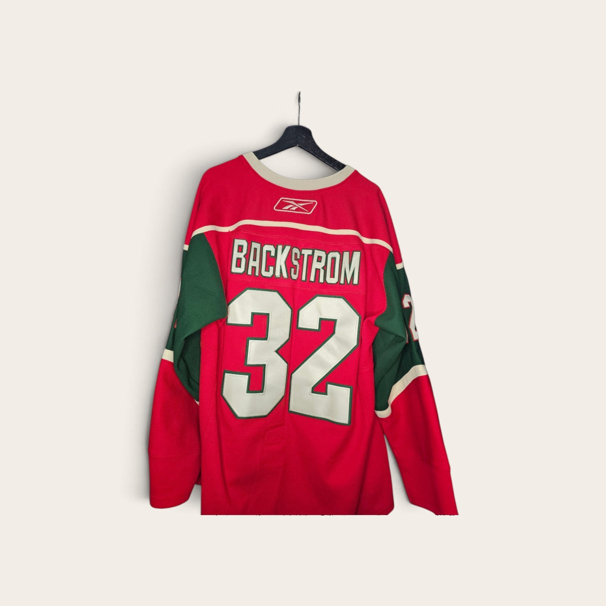 Vintage Reebok NHL Minnesota Wild Niklas Backstrom Hockey jersey