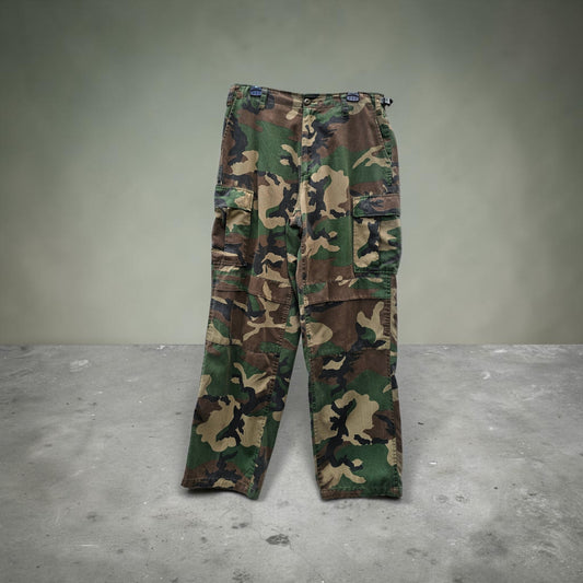 Modern camouflage army cargo pants