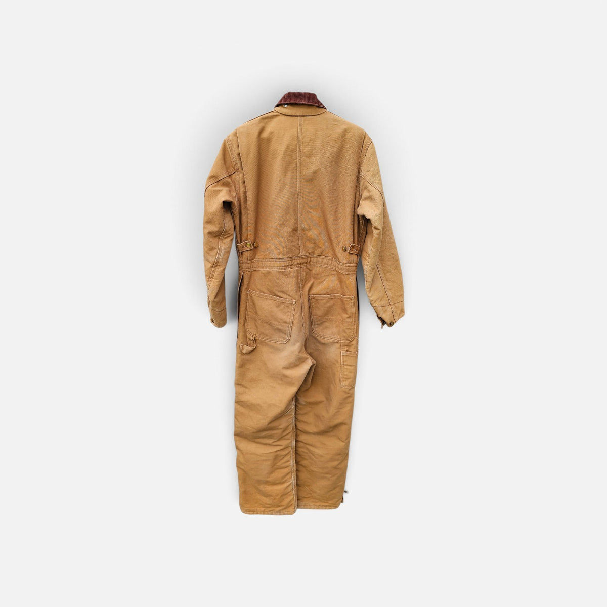 Carhartt 10' brown duck Insulated quilt-lined coverall X01-BRN