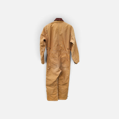 Carhartt 10' brown duck Insulated quilt-lined coverall X01-BRN