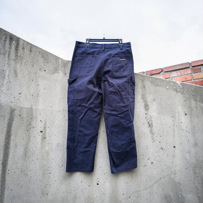 Dakot navy double knee workwear denim pants