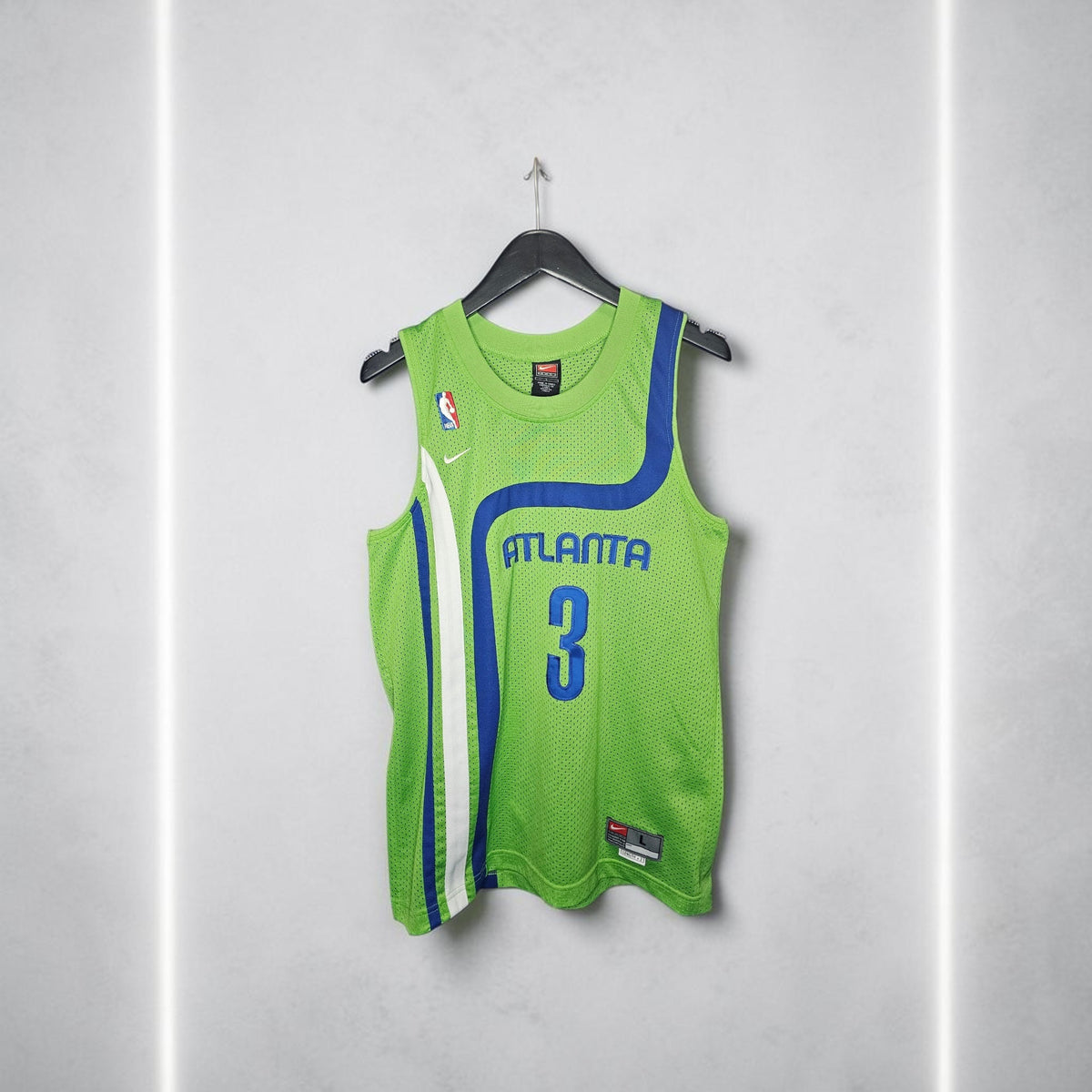 Vintage Nike Team Atlanta Hawks Abdur Rahim basketball jersey