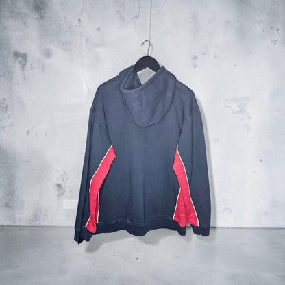 Idol bronx rally series dark navy red pullover hoodie