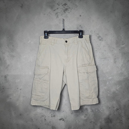 Carhartt relaxed fit multiple utility pockets khaki cargo short