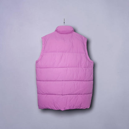 Y2K Karl Kani purple puffer fullzip vest