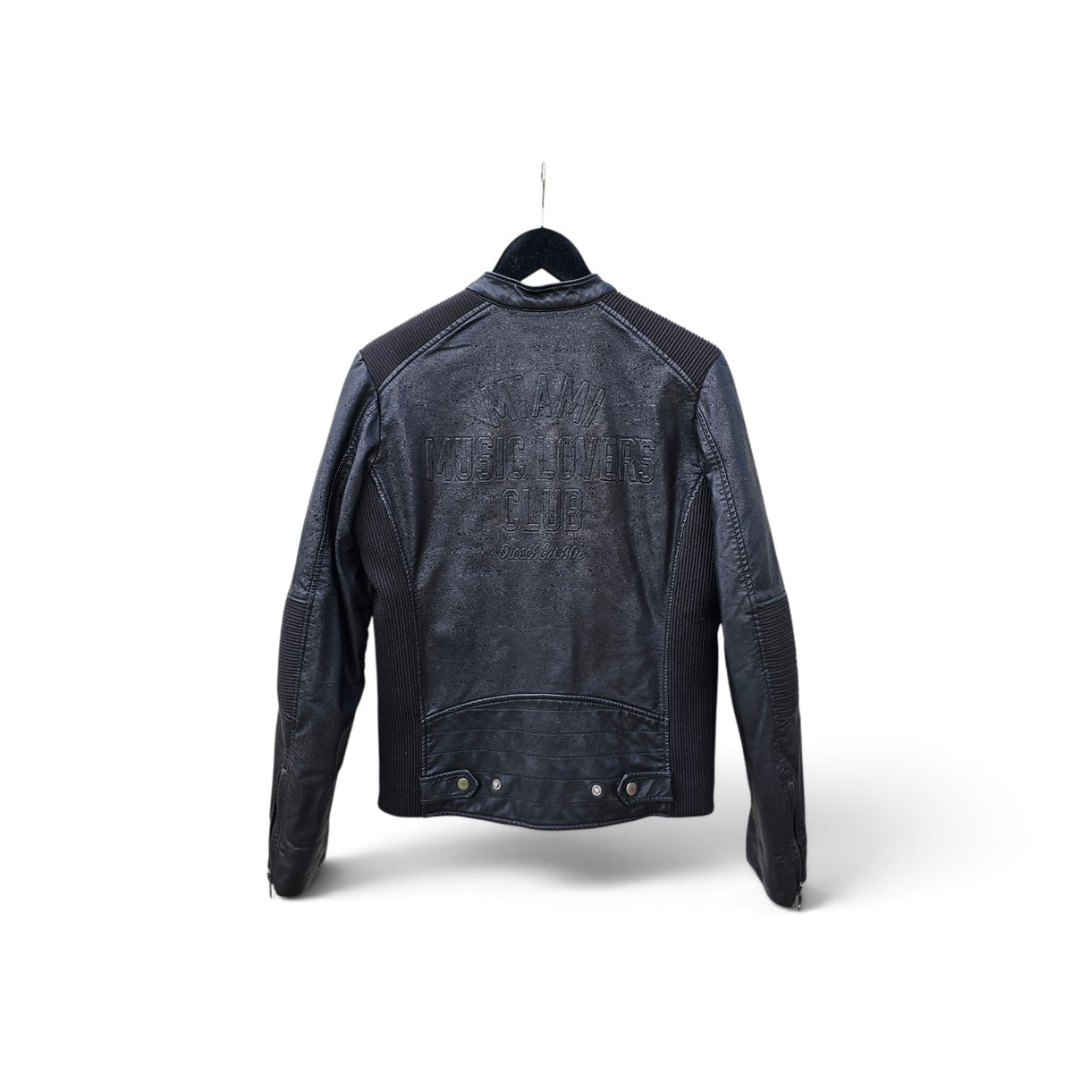 Diesel Miami music lovers club fullzip genuine leather jacket