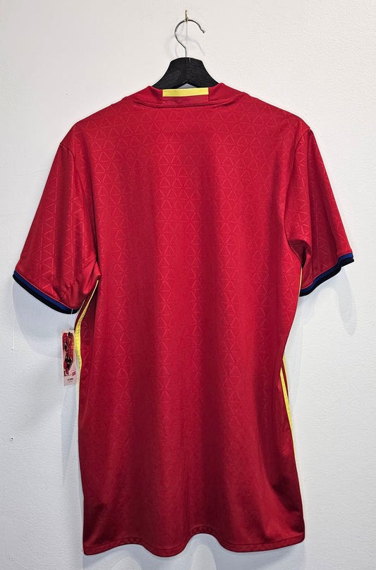 Adidas Climacool Spain 16/17 home soccer jersey