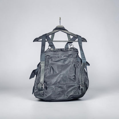 Y2K Juicy Couture black nylon backpack