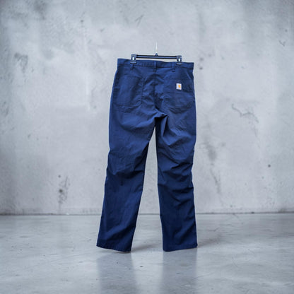 Carhartt relaxed fit large back utility pockets navy pants