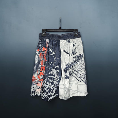Y2k MMA Elite Skull graphic board short