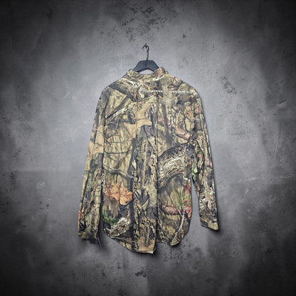Browning Mossy oak realtree buttons down polo longsleeve