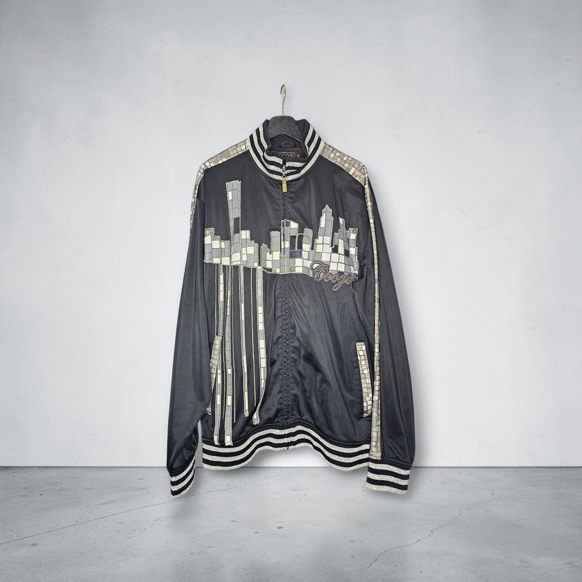Y2K Coogi Skyline track jacket