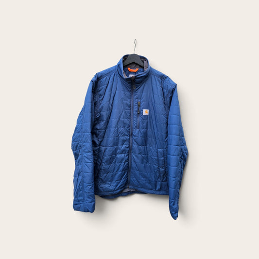 Carhartt mens blue quilted Gilliam jacket