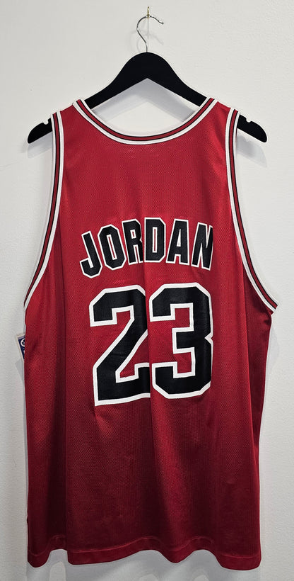 Vintage 90s Champion Reversible NBA Chicago Bulls Michael Jordan #23 Basketball Jersey