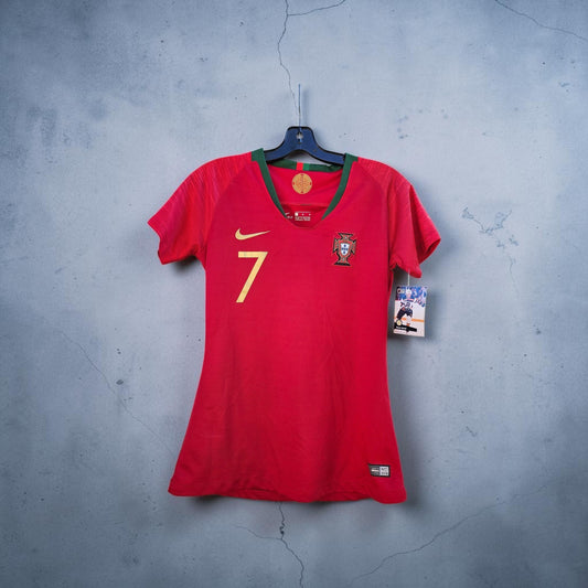 Womens Nike Drifit Portugal 🇵🇹 Christiano Ronaldo 18-19' world cup home soccer jersey kit