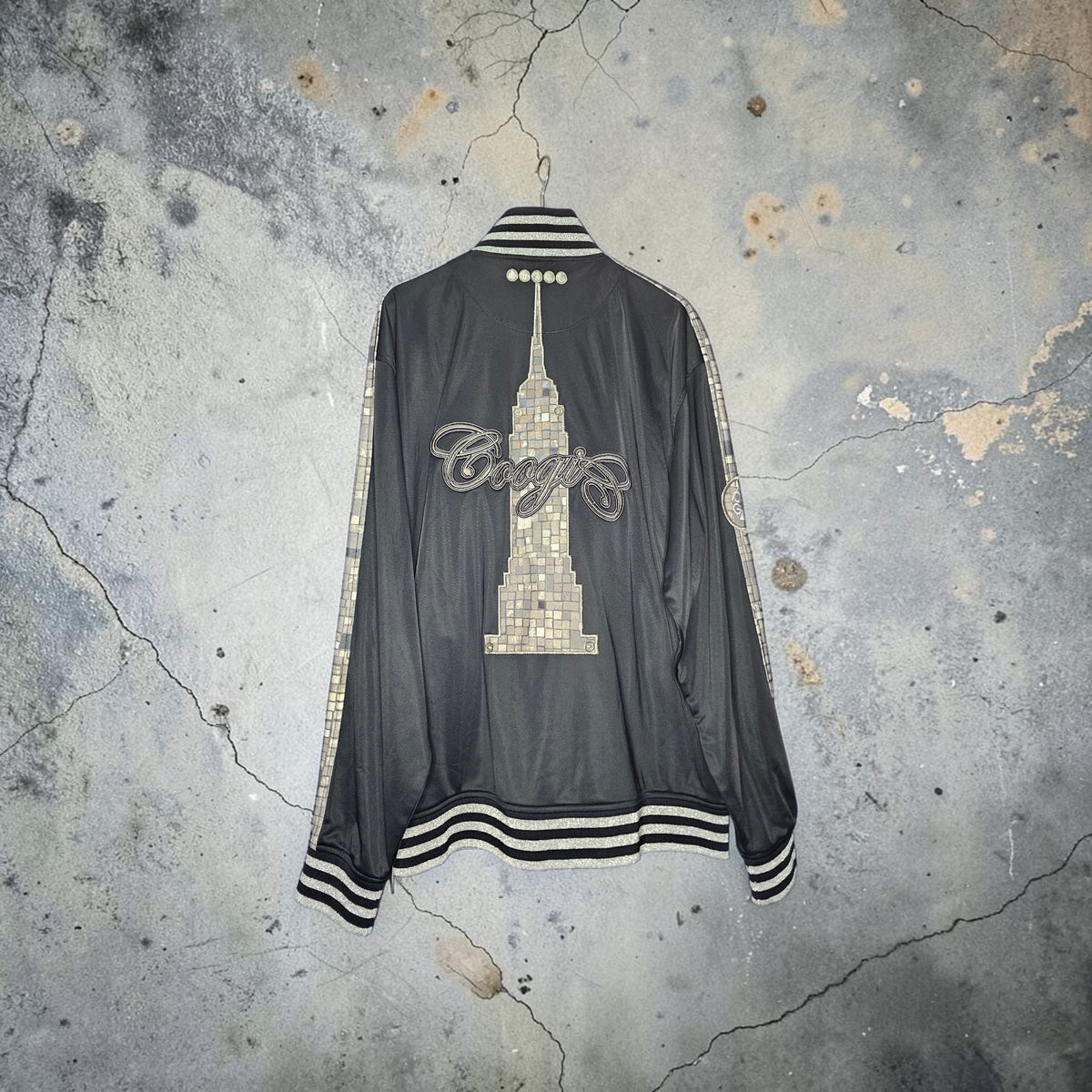 Y2K Coogi Skyline track jacket