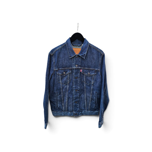 Levis classic blue denim trucker jacket