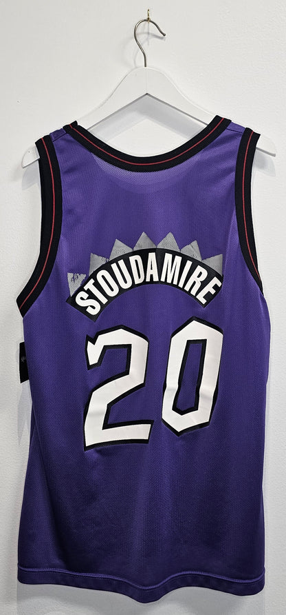 Vintage Champion NBA Toronto  Raptors Amare Stoudamire basketball jersey