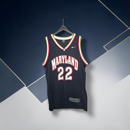 Vintage Nike Elite University of Maryland Terrrapins Basketball jersey