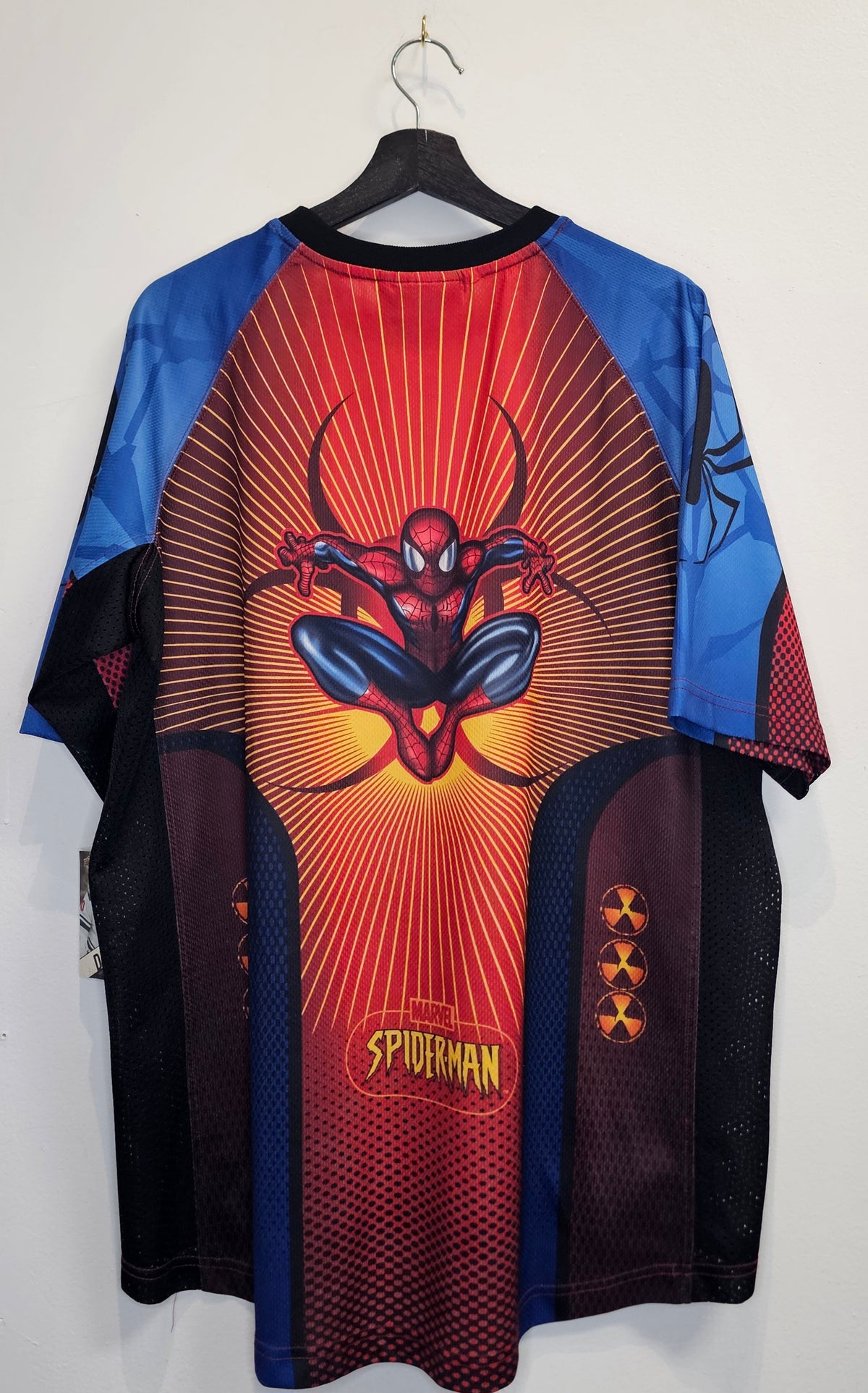 Vintage 03' Marvel comics Spiderman AOP Jersey tshirt