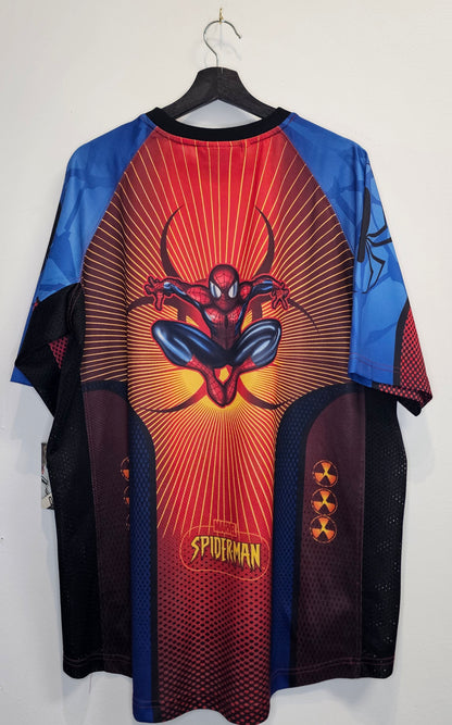 Vintage 03' Marvel comics Spiderman AOP Jersey tshirt