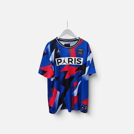 Jordan x PSG hyper cobalt mesh jersey