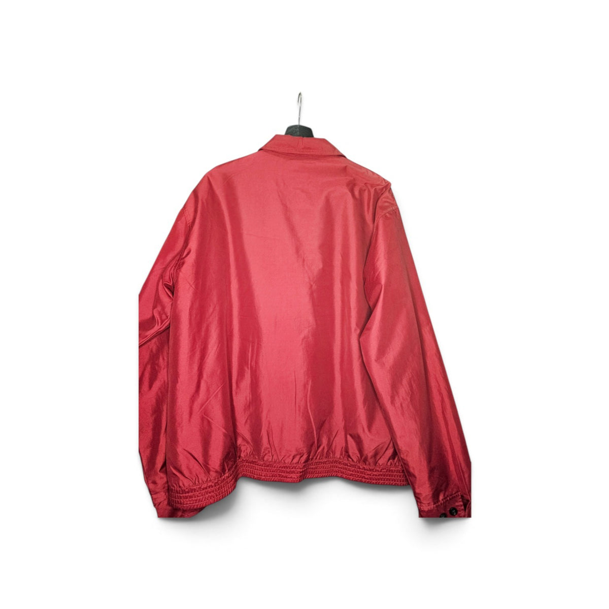 Chaps red classic plaid lined zipup jacket