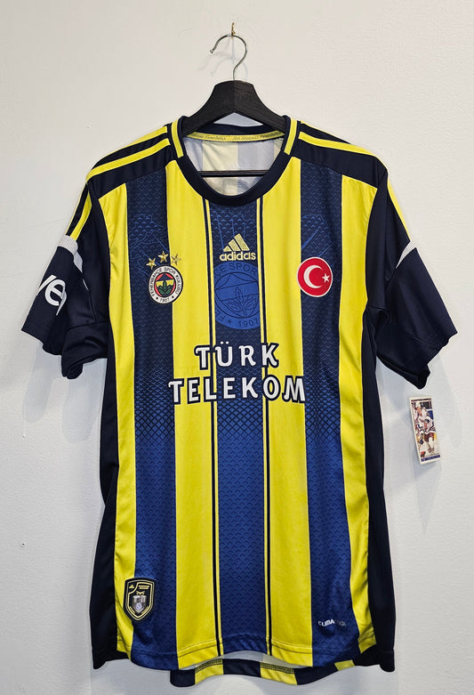 Adidas Fenerbahce 12/13' home soccer jersey