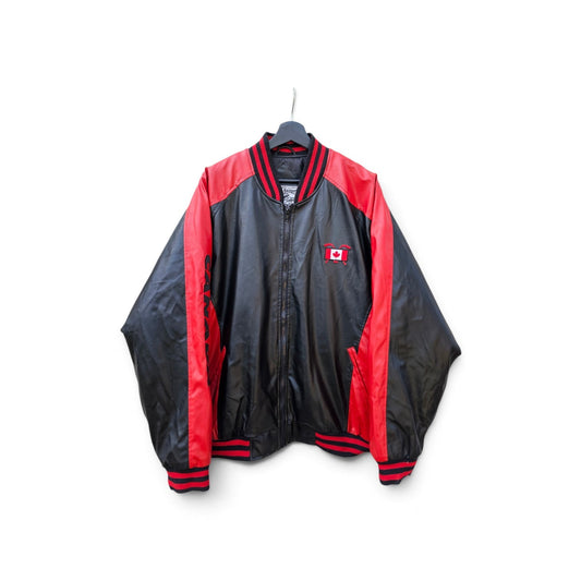 Vintage Steve & Barry Canada Hockey Letterman Varsity Jacket