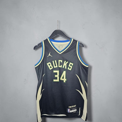 Nike Drifit NBA Milwaukee Bucks Giannis Antetokounmpo basketball jersey