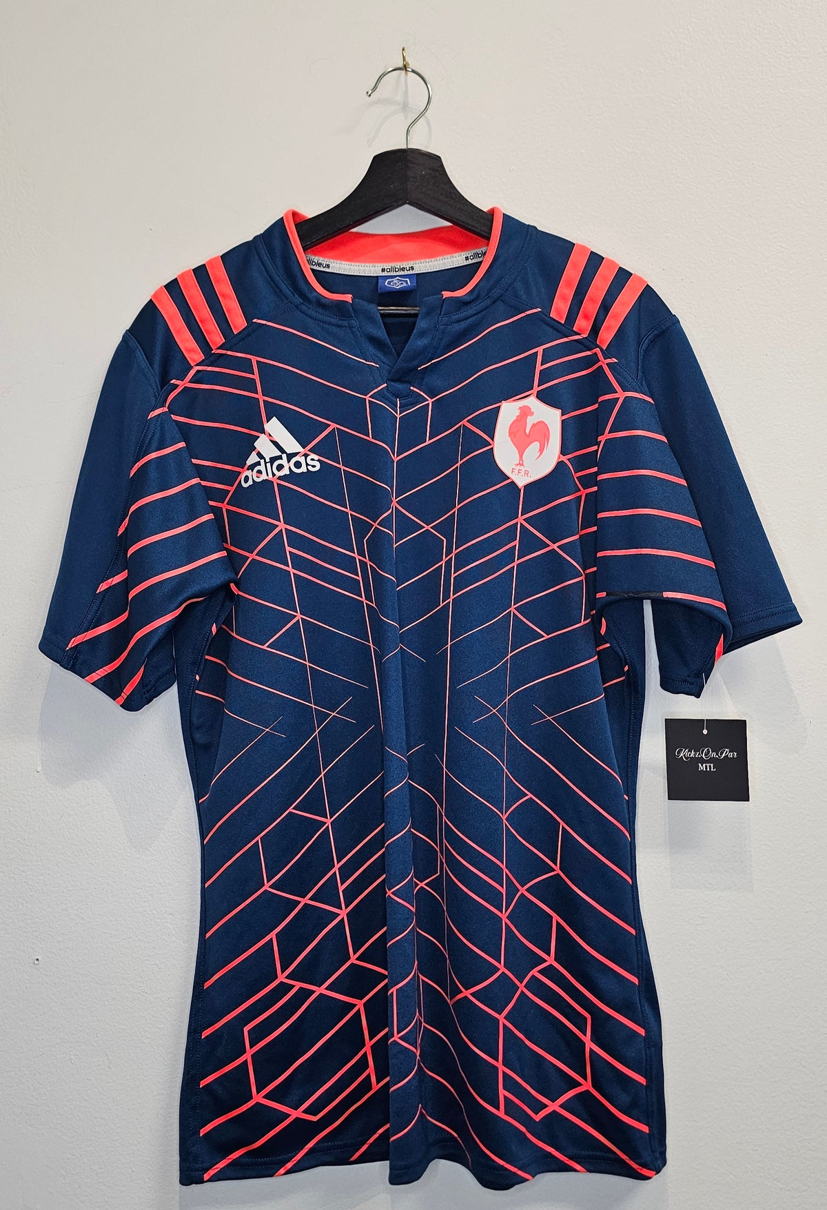 Adidas FFR France 16-17' rugby jersey