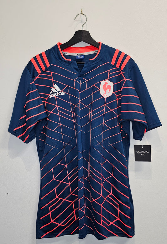 Adidas FFR France 16-17' rugby jersey