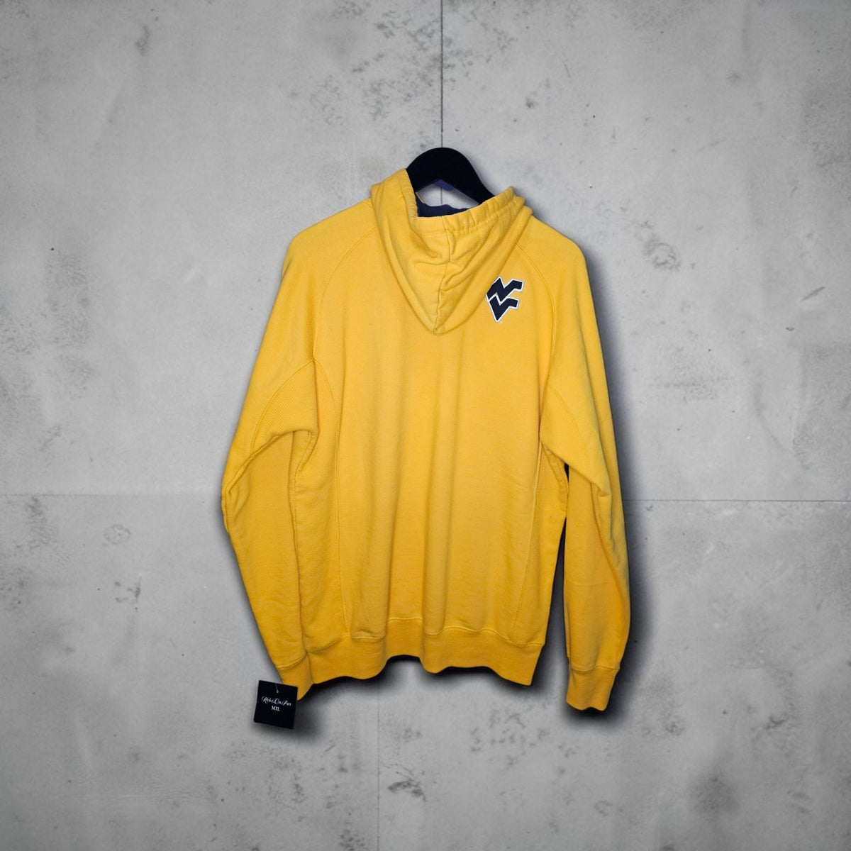 Champion West Virginia University mountaineers yellow gold pullover hoodie