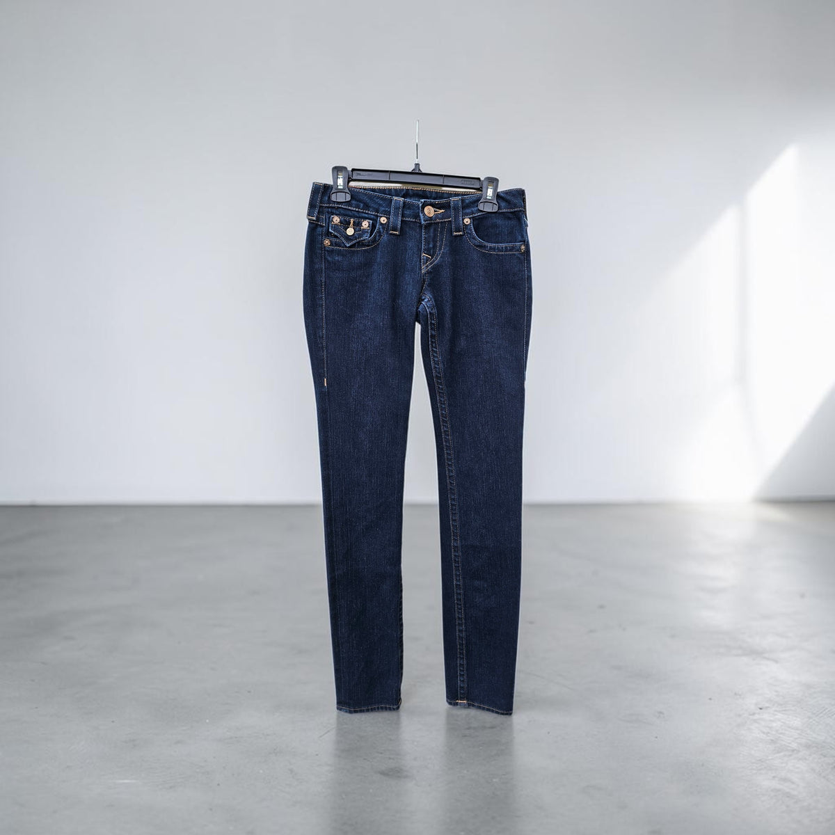 Womens Y2k True religion julie dark wash skinny jeans denim pants